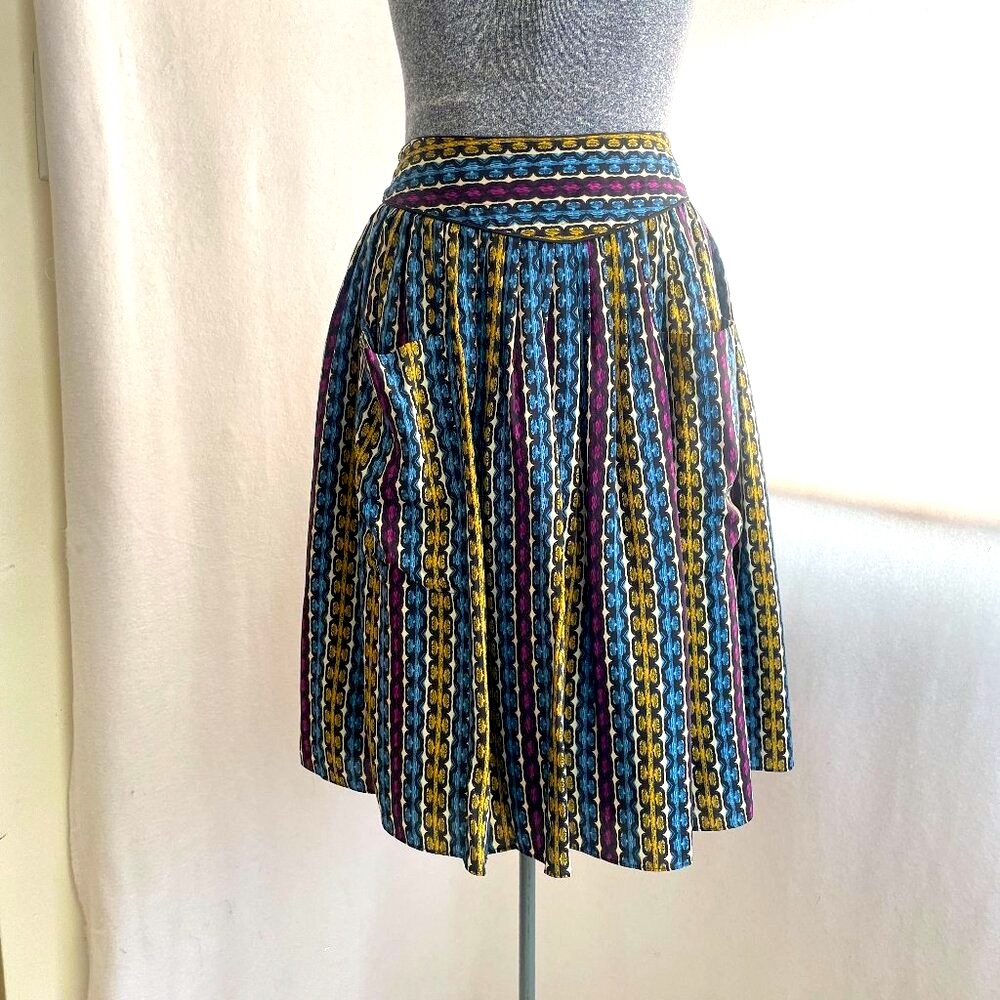 Etcetera silk skirt